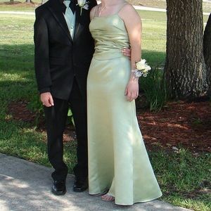 Bill Levkoff Mint Green Prom Dress Long